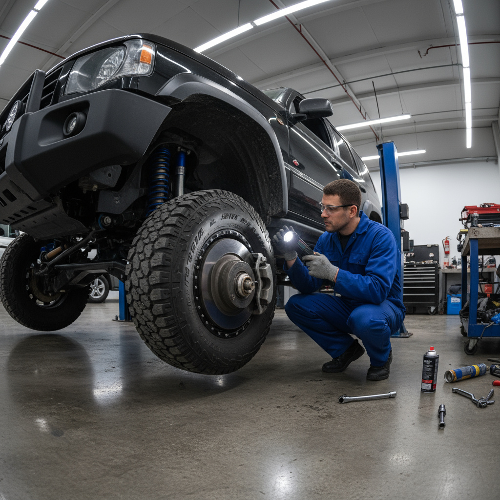 Bremsen- und Fahrwerksprüfung
